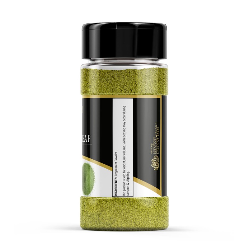 GranAroma Peppermint Leaf Powder, Refreshing Herbal Tea, Cooking & Baking