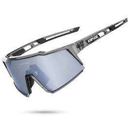 KAPVOE Polarized Sunglasses UV Protection for Men Women Cycling Sunglasses TR90 Frame Bicycle Mountain Bike Glasses Baseball MTB Running Riding Accessories 18