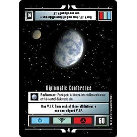 Decipher Star Trek CCG 1E AU Alternate Universe Diplomatic Conference 84R