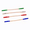 CDPMWVC Turntable Phonograph Lead Wires, 7N OFC Gold-Plated Clips Cartridge