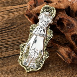 Elegant Lady's Hand Books Clip - Document Handbook Storage Notebook Vintage Metal Paper Page Holder Accessories, Office School Versatile Clamps Supplies Stationery Gifts (Style A - Mix Color A)