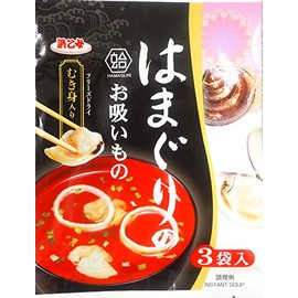 Hamamotome Clam Soup (0.16 oz (4.7 g) x 3 bags x 10