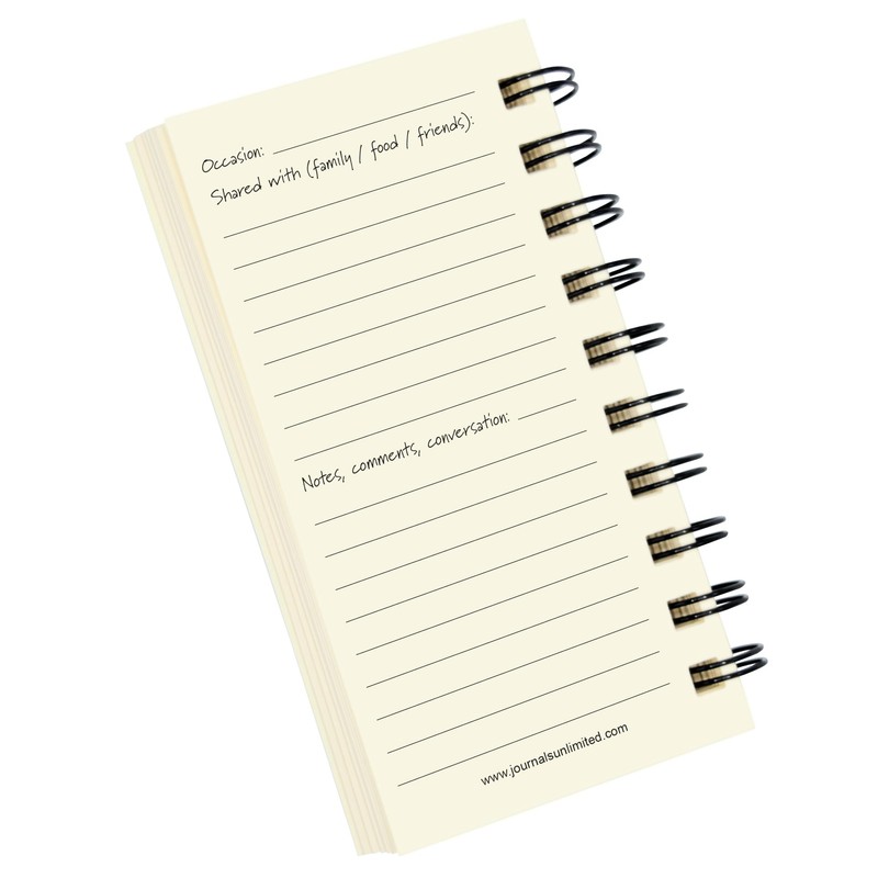 1 X Wine, A Wine Journal - MINI Natural Kraft