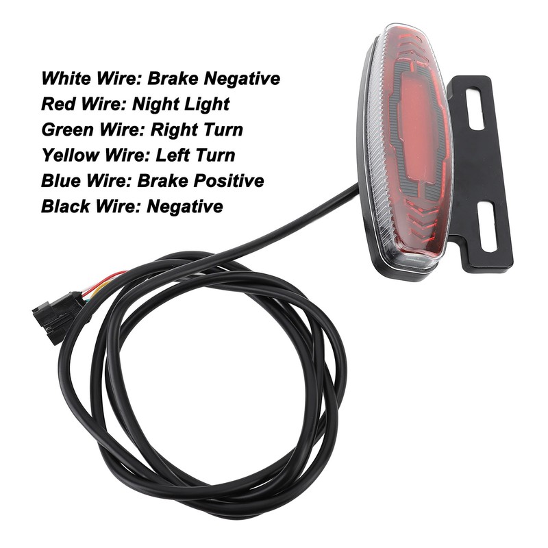 Bike Tail Light LED Bright Bicycle Rear Cycling Safety Flashlight