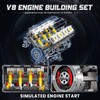 Reobrix V8 Engine Model Building Kit for Adults, V8 Engine
