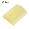 uxcell 30pcs Mini Hot Glue Sticks for Mini Glue Gun,