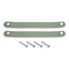 sourcing map 2 Pcs Leather Drawer Pulls, Kitchen and Wardrobe