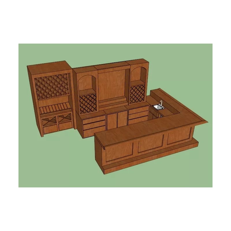 Bar Plans - Custom Design Service for the perfect home