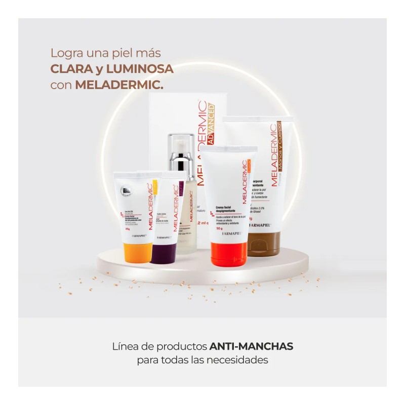 Kit Rutina Facial Despigmentante Meladermic Crema Día Noche Todo Tipo