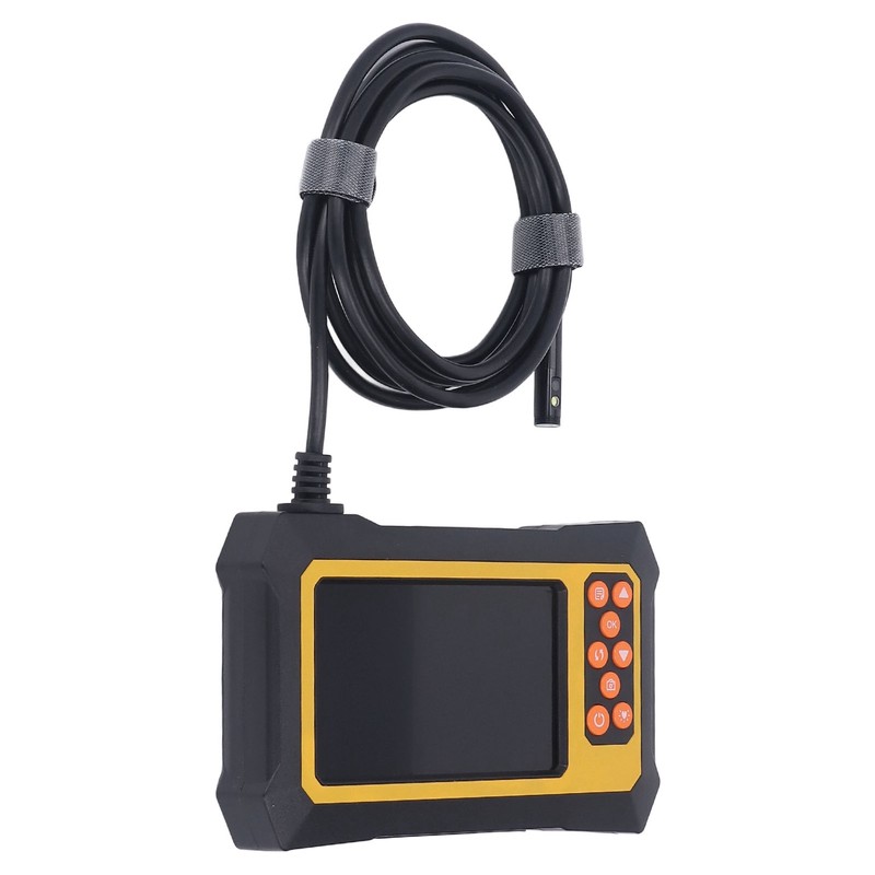 Dual Lens Industrial Endoscope ABS 1080P Digital Inspection Camera Waterproof
