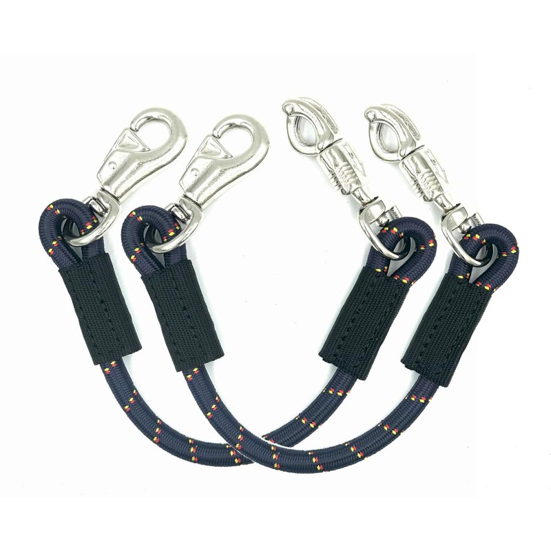 JA Horse Transport Elastic Tie Rope Elastic Rubber Tie Chain