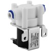 Water Valve, DC 12V Copper Plastic Electric Solenoid Valve Normally