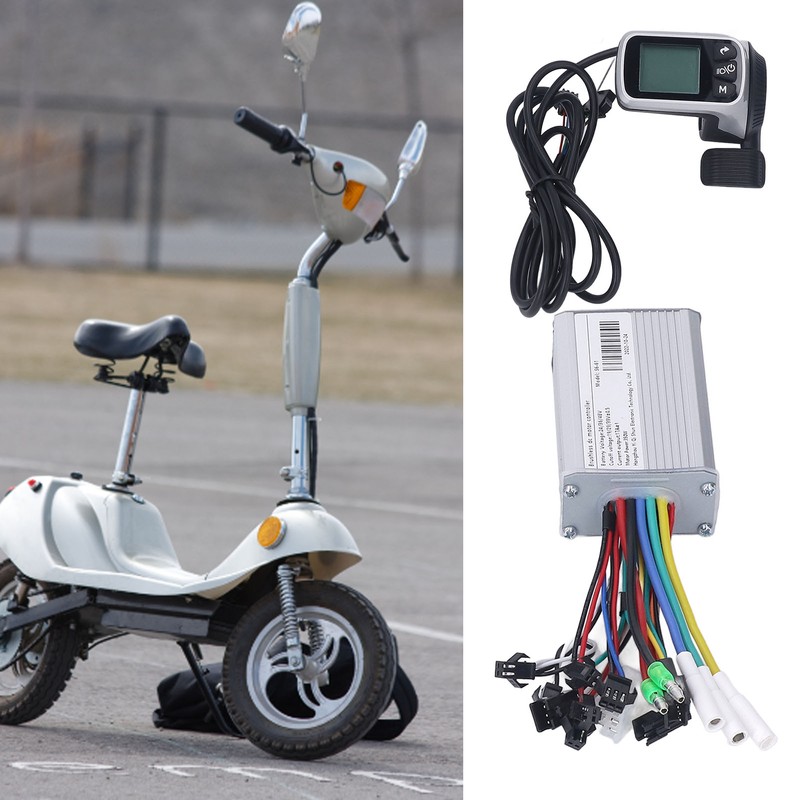 24V 36V 48V 350W Motor Controller with LCD Panel with