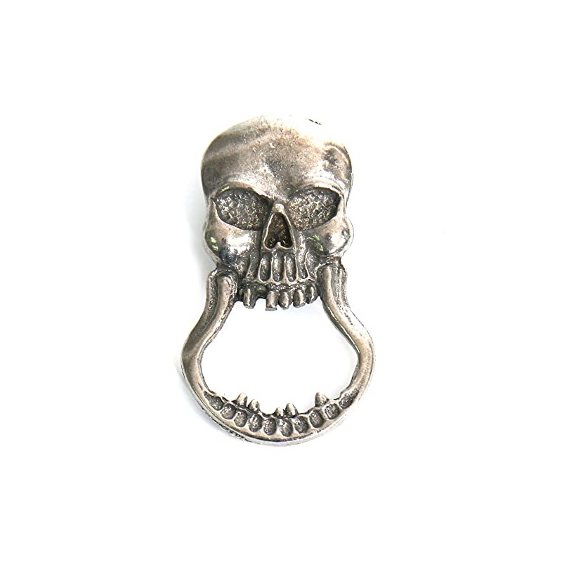 Guardian Bells SKULL HEAD SUNGLASS HOLDER BIKER PIN MOTORCYCLE VEST