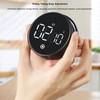 Digital Kitchen Timer LED Display Rotating 3 Volume Levels Adjustable