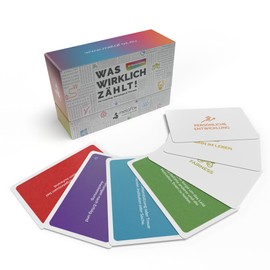 metaFox "Was wirklich zählt!" - 80 Value Cards for Coaching, Workshops & Therapy - For Life Coaching, Act Therapy Cards, Personal Values Cards and Therapy Tool