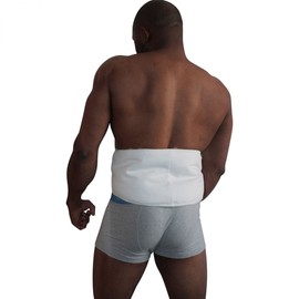 Lambskin Kidney Belt Lambskin Warmer Kidney Warmer Back Warmer S-3XL Size S White