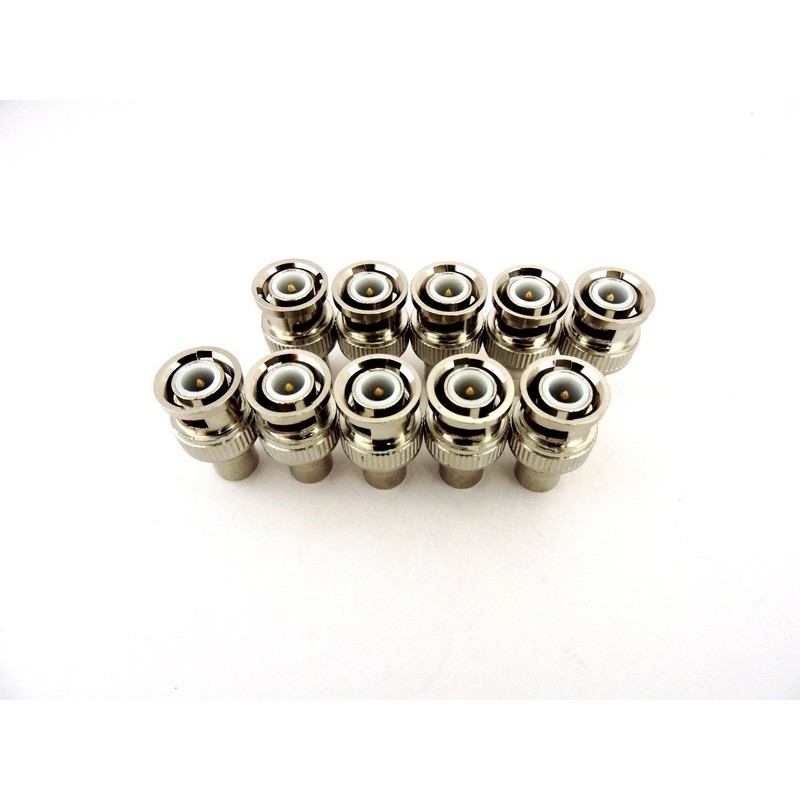 Pin (RCA) Cable A – > BNC Plug to convert. Conversion Plug