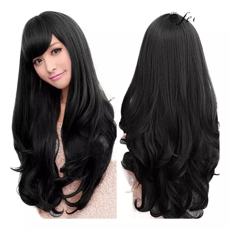 New Look Extensión De Pelo De Peluca Larga A Prueba