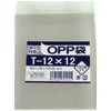 Moriyama Kasei OPP Bag with Tape, Transparent, T-12 x 12