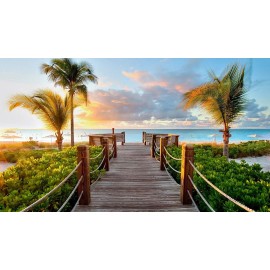 Crafting Spark (Wizardi) Bridge in Heaven WD316 27.6 x 15.7 inches Crafting Spark Diamond Painting Kit