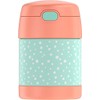 THERMOS FUNTAINER 10 Ounce Stainless Steel Kids Food Jar, Pastel