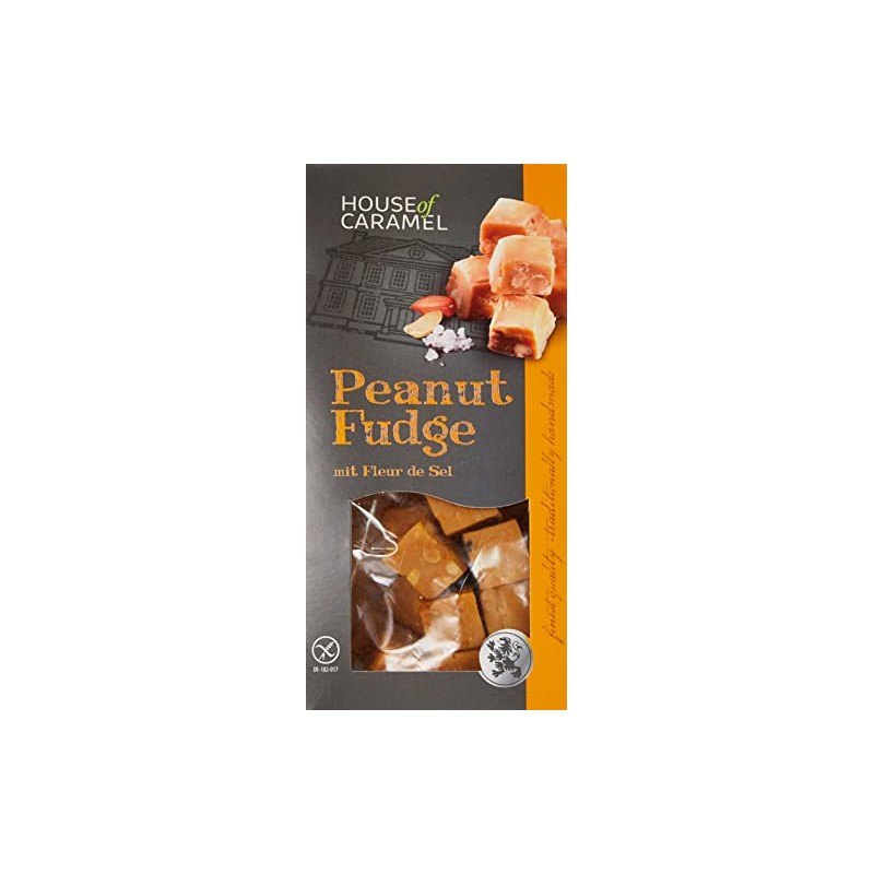 House of Caramel Peanut Fudge with Fleur de Sel, 120