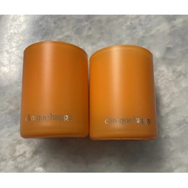 Clinique Lot 2 Clinique Happy Scented Candle 2.2oz/65g - 2.5" NWOB