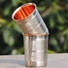 ANCIENTIMPEX Set of 2 Outer Stainless Steel and Inner Pure