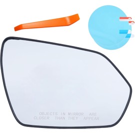 EAP Passenger Side Mirror Glass Compatible with Hyundai Elantra 2021-2025, Heated 87621AA120 87621AA040 87621AA500 HY1325149 HY1325150