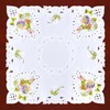 Simhomsen Embroidered Easter Bunny Small Square Tablecloth (Easter)