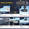 Hikity 3.0" DVR 2K WiFi Dashcam Four Auto Kamera APP