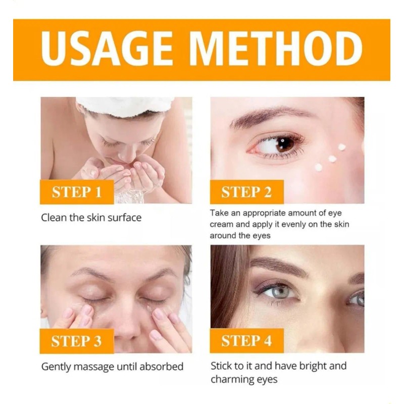 Crema Hidratante Para Ojos Mejorada Con Péptidos 5d X3