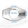 A502-26 One-Hole Remodel Cover Plate for Moen and delta shower