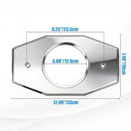 A502-26 One-Hole Remodel Cover Plate for Moen and delta shower valve plate