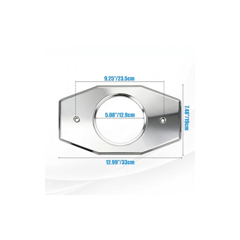 A502-26 One-Hole Remodel Cover Plate for Moen and delta shower