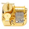 Music Box Movement Golden Clockwork Music Box Windup Musical Mechanism