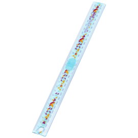 Helix Oxford Geo 30cm Folding Ruler - Orange
