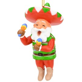 Tree Buddees Fiesta Santa Christmas Ornament