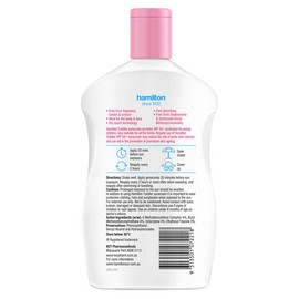Hamilton Sun Toddler Lotion SPF50+ 250mL