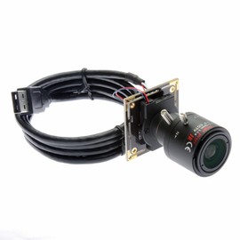 ELP 960P Low Illumination USB Camera Module with 2.8-12mm Varifocal Lens Mini 1.3megapixel Manual Zoom USB Camera for Computer UVC USB2.0 Embedded Video Webcam Board for Close-up Image