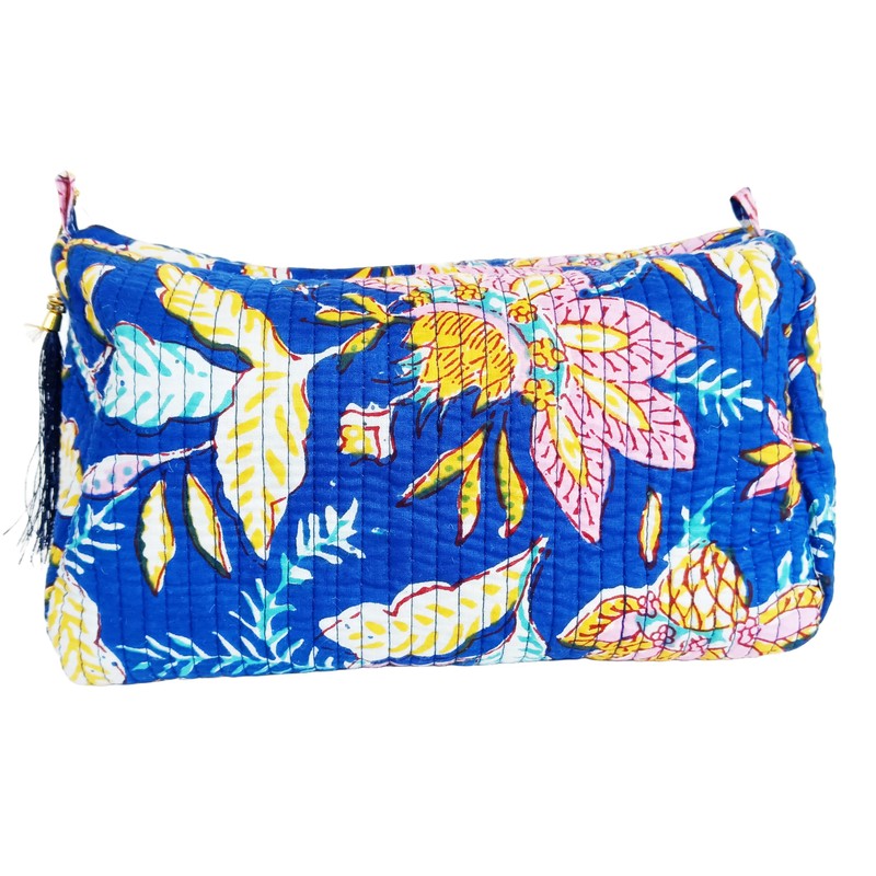 Rastogi Handicrafts Cosmetic Bags Set, 3 Piece Make Up Organizer