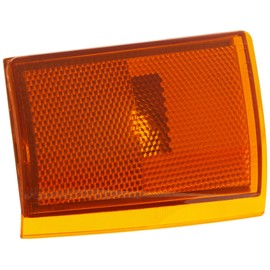 Brock Replacement Passenger Lower Side Signal Marker Reflector Light Compatible with 1988-1993 C1500 C2500 K2500 K3500 Pickup Truck