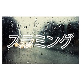 Slammed car Window JDM Decal / Sticker - Pick Your Color - 8" x 2" - Japanese Style- Durable Will Last up to 6 Years Outdoors - Precision Cut Vinyl- Made in The USA - Custom Look