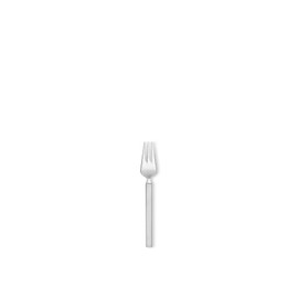 Alessi 4180/16 Dry Forchetta da Dolce in Acciaio Lucido con Manico Satinato, Set da 6
