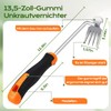 ZZLLKQ Weed Remover Device, Stainless Steel, Weeder Improved Gardening, Hand