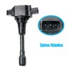OYEAUTO Ignition Coil Pack UF550 Compatible with 2007-2020 Nissan Infiniti