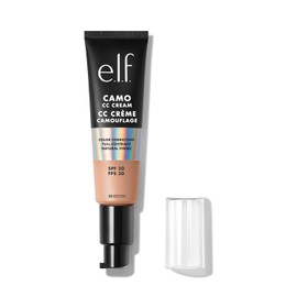 e.l.f. Camo CC Cream, Color Correcting Full Coverage Foundation with SPF 30, Medium 310 C, 1.05 Oz