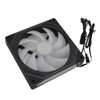 ARGB Chassis Fan 140x140x25mm Synchronized Light Quiet Heat Dissipation Cooling