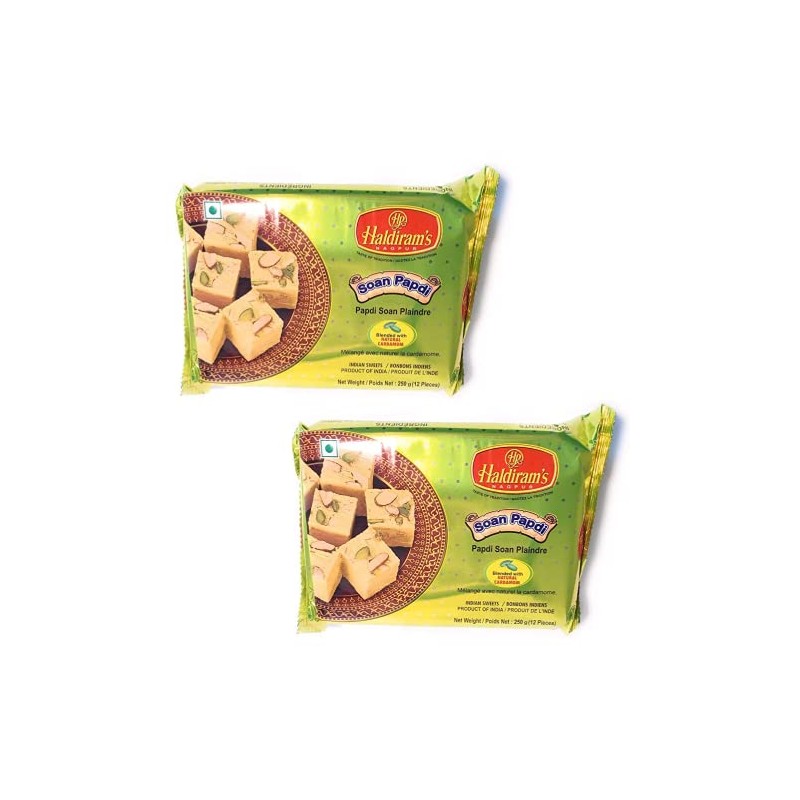 Haldirams - Soan Papdi 500 Gm (2 x 250) (Mouth